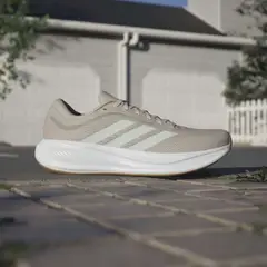 ADIDAS - Tenis Response Runner 2 beige de mujer para correr