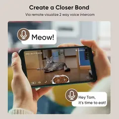 GENERICO - Dispensador Automático de Comida para Mascotas 5L