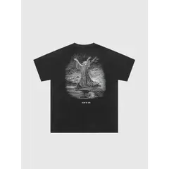 VANN - Camiseta para Hombre En Algodón Union T-shirt Negro