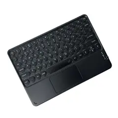 GENERICO - Teclado En Español Bluetooth Con Touch Pad