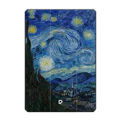 PHONETIFY - Funda Plegable para Samsung Galaxy Tab S7 FE Diseño La Noche Estrellada