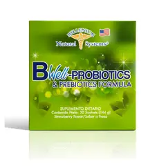 NATURAL SYSTEM - SUPLEMENTO PREBIOTICOS Y PROBIOTICOS B-WELL X 30 UNIDADES/ N.S.