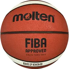 MOLTEN - Balón Baloncesto 12 Paneles B5G2000 #5 Caucho Asfalto