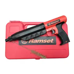 GENERICO - Pistola de fijacion + 100 tiros + 100 pernos
