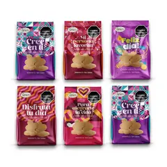 GRECO - Galletas Con Mensaje Vainilla 6 Bolsas X70gr