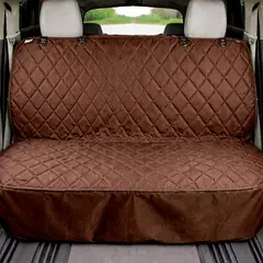 LILE - Protector Para Silla Trasera De Carro Café