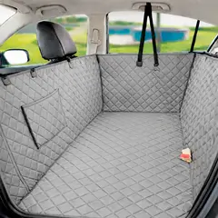 LILE - Protector Para Silla Trasera De Carro Impermeable Gris