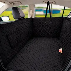 LILE - Protector Para Silla Trasera De Carro Impermeable Negro