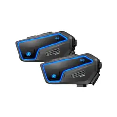 GENERICO - Par Intercomunicador X10 x 2 Und Gear Luz-bateria duracion-musica Piloto-copiloto