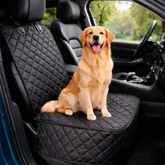 LILE - Protector Para Silla Delantera De Carro Premium Impermeable Negro