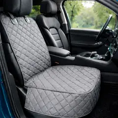 LILE - Protector Para Silla Delantera De Carro Premium Impermeable Gris