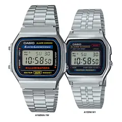 CASIO - Reloj En Pareja Modelo A168WA Y 159W Diseño Casual