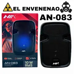 NIA - PARLANTE AN-083 52” 10W Bluetooth Potente y Portátil