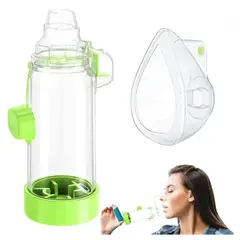 GENERICO - Mascarilla Tipo Nebulizador Para Inhalador Con Aerocámara