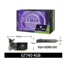 GENERICO - Tarjeta Gráfica Nvidea Geforce Gt 740 4gb Gddr3 Pci-e 3.0