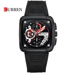 CURREN - Reloj 8461 Negro - Negro Diseño Elegante