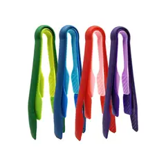 GENERICO - Pinza X3 Multiusos Cocina Antiadherente Sartén Pan Servir