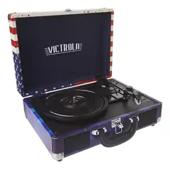 VICTROLA - Tocadiscos Vsc Bandera Tornamesa Parlante Bluetooth