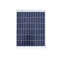 GENERICO - Panel Solar 30W Repuesto Monocristalino Portátil Azul Oscuro