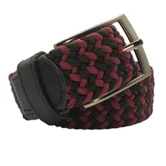 GENERICO - Cinturón Correa Elástica Trenzada Para Hombre