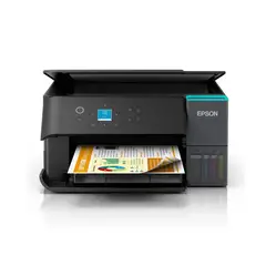EPSON - Impresora Multifuncional Ecotank L4360 Duplex WiFi Hogar Oficina - Negro