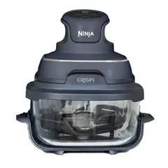NINJA - Crispi Freidora de Aire con Funcionalidad 4 en 1 Canasta Vidrio