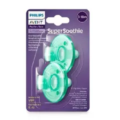 PHILIPS AVENT - Chupos Mamilas Entretencion Avent Soothie Redonda 3-18m