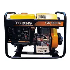 YORKING - Motosoldador Yde6500ew 180 Amp Motor Diesel De 10hp