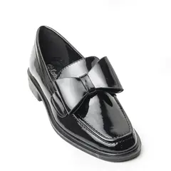 KANNA AND CO - Mocasines Clásicos de Tacón Bajo en Charol 622EPT904022NEGRO