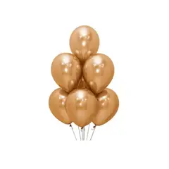SEMPERTEX - Globos R12 Satinado X 50 Unidades Dorado