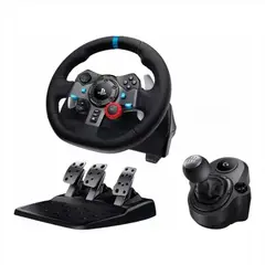 LOGITECH - Combo Timón G29 SE Driving Force PS5 PS4 PC Force Feedback + Palanca de Cambios Shifter