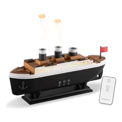 TECNOHOGAR JS - Humidificador Difusor Aromas Electrico Led Niebla Titanic