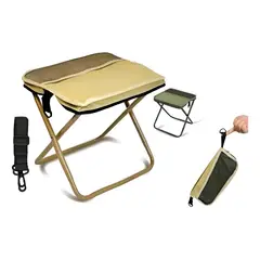 GENERICO - Silla Plegable De Camping Portátil Compacta Para Exterior