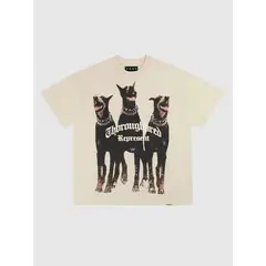 VANN - Camiseta para Hombre En Algodón Doberman T-shirt