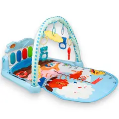GENERICO - Gimnasio Piano Musical Tapete De Juegos Para Bebes Azul