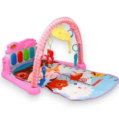 GENERICO - Gimnasio Piano Musical Tapete De Juegos Para Bebes Rosado