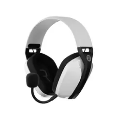 PRIMUS - Diadema Gamer Arcus 360BT PBH‑360 con Bluetooth 5.3 2.4GHz, Micrófono Desmontable Pro Blanco