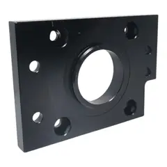 GENERICO - Soporte Bracket Platina Motor Paso Paso Nema17 Negro 60x42x6mm