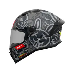 MT HELMETS - Casco integral MT Stinger 2 Ram F1 en color negro mate
