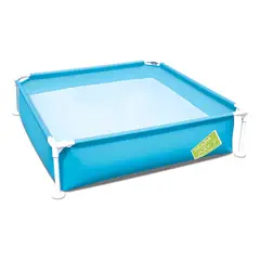 BESTWAY - Pileta Estructural My First Frame Pool 56217 X 1.22 M De Ancho Azul