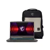 MSI - Portatil Thin Intel I5 13th Ram 8GB SSD 512GB RTX 3050 Pantalla 15,6" FHD 144HZ + Regalo Maleta