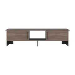 RTA DESIGN - Mesa Para Tv Dago, Avellana y Wengue, Para Televisor de Hasta 65 Pulgadas_.