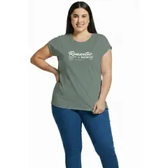 BOCARED - CAMISETA PARA DAMA P CON ESTAMPADO EN COLOR BLANCO