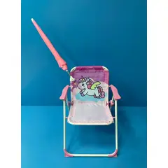 GENERICO - SILLA PLEGABLE INFANTIL PORTATIL + SOMBRILLA