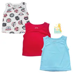 MUNDO BEBE - Camisetas esqueletos para bebe x3 und Niño