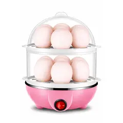 GENERICO - Hervidor De Huevos Doble Olla Electrica