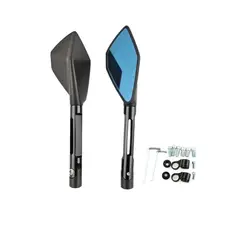 GENERICO - Espejo Retrovisor 5 Puntas Aluminio Motocicleta Originales