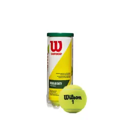 WILSON - Pelotas De Tenis Tubo X 3 Unidades Championship Regular Duty FCT