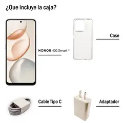 HONOR - "Celular 400 5G DUAL SIM 12 GB + 256 GB Color Meteor Silver MYOR DURACION RESISTENCIA