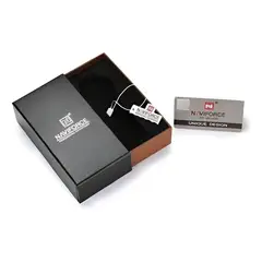 GENERICO - Reloj Naviforce Original Nf9172 Negro + Estuche Negro